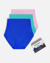 SPANXsmoothâ„¢ Fit-To-You Brief 3-Pack Box | Delphinium/Juniper/Petunia